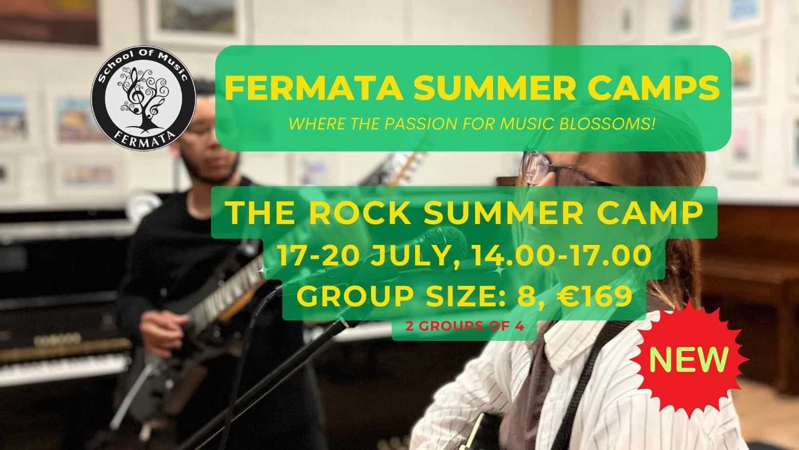 Fermata Rock Summer Camp: "Let's Jam!"
