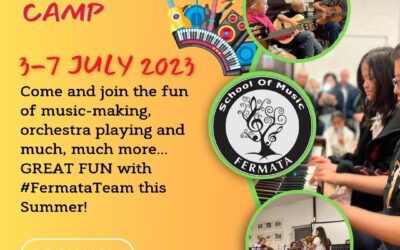 Fermata June Newsletter – Summer Camps, Deposits for 23/24, PMIC & Irish Youth Piano Festival Awards. Summer Mini Recitals.