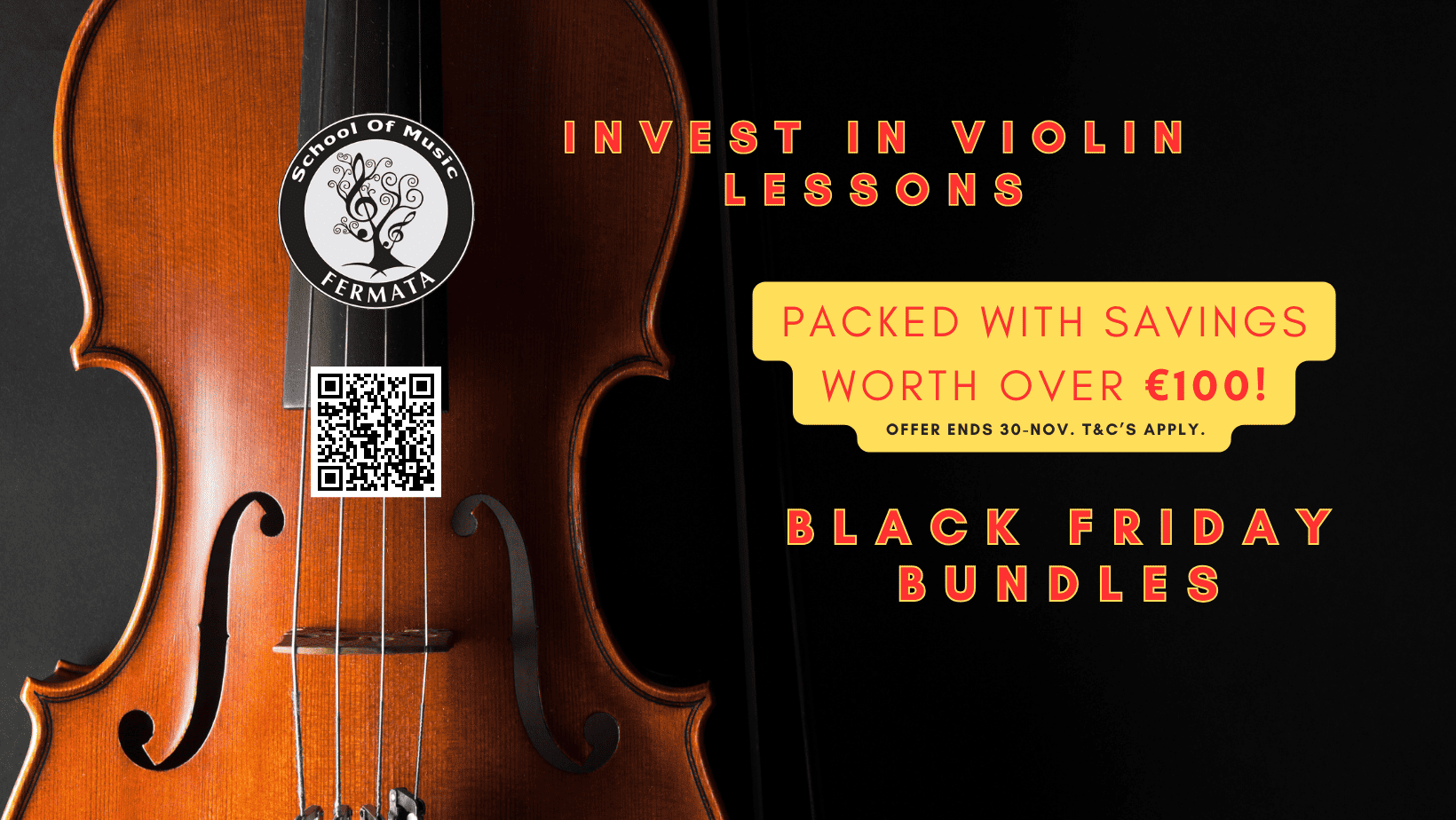 Black Friday Violin Lessons