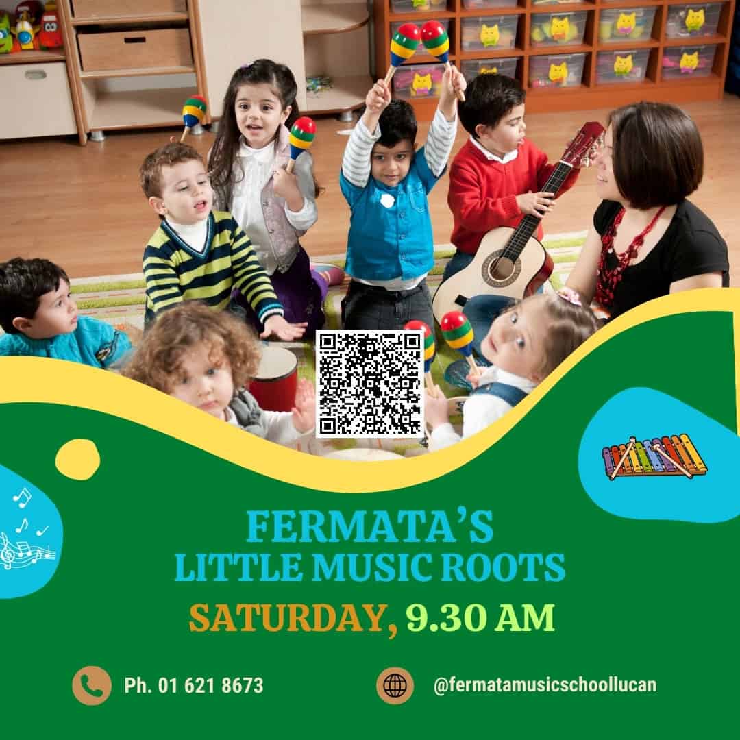 Fermata's Little Music Roots Class. Saturday, 9.30 AM